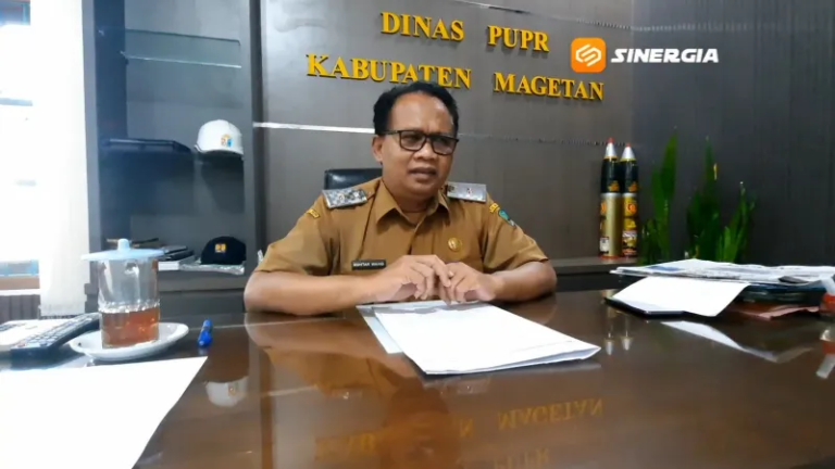 DPUPR Magetan Soal Talud Jalan Menuju TPA Botok, Kualitas Proyek Akan Dievaluasi