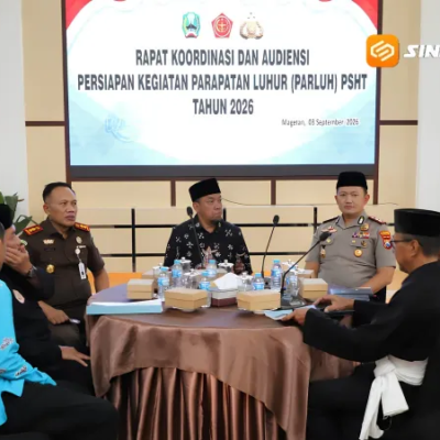 Soal Parluh PSHT di Madiun, Forkopimda Magetan Perkuat Koordinasi Keamanan