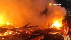 Gudang Pengolahan Kayu di Ngawi Ludes Terbakar, Diduga Akibat Korsleting Listrik