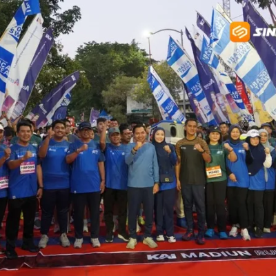 Lewat KAI Madiun Running Fest 2026, TNI Dorong Masyarakat Gemar Berolahraga