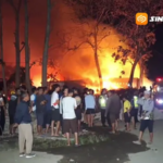 Gudang Kerajinan Kayu Jati di Ngawi Terbakar, Produk Siap Ekspor ke Swedia Senilai Rp. 1 Miliar Ludes