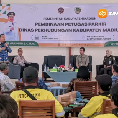 Pengelolaan Parkir Bukan Semata Mengejar PAD, Wabup Madiun Minta Puluhan Jukir Memahami Regulasi