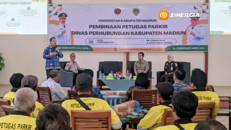 Pengelolaan Parkir Bukan Semata Mengejar PAD, Wabup Madiun Minta Puluhan Jukir Memahami Regulasi