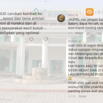 Jaspel RSUD Caruban Rp38 Miliar, Netizen Soroti Lamanya Antrean Dan Pelayanan