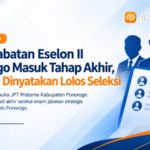 Enam Jabatan Eselon II Ponorogo Masuk Tahap Akhir, 18 Nama Dinyatakan Lolos Seleksi
