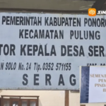 Puluhan Warga Desa Serag Gelar Aksi Damai, Desak Transparansi Pembangunan Kantor Desa