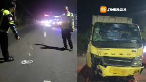Kecelakaan Motor Vs Truk Boks di Takeran Magetan, Pemotor Meninggal Dunia