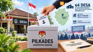 64 Desa di Madiun Bakal Gelar Pilkades, Anggaran BKK Disiapkan