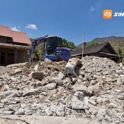 Diduga Gegara Orang Ketiga, Rumah Senilai Rp. 250 Juta di Ponorogo Dirobohkan Suami