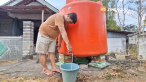 Kekeringan Meluas, Warga Ponorogo Andalkan Air Dari Aliran Sungai dan Bantuan BPBD