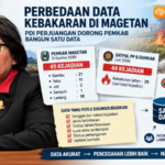 PDI Perjuangan Soroti Perbedaan Data Kebakaran di Magetan, Dorong Pemerintah Bangun Satu Data