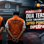 Penahanan Dua Tersangka Kasus Dugaan Korupsi Tunjangan Perumahan DPRD Ponorogo Kembali Diperpanjang