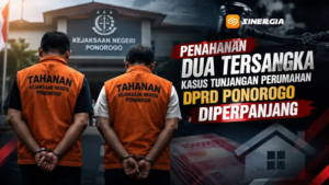 Penahanan Dua Tersangka Kasus Dugaan Korupsi Tunjangan Perumahan DPRD Ponorogo Kembali Diperpanjang