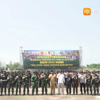 Bangun Jalan Hingga Jembatan, TMMD ke-130 Ngawi Hemat Anggaran 400-500 Juta
