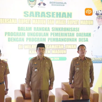 Kades Metesih Sumringah Disambangi Bupati dan Wabup Madiun Saat Sinkronisasi Program Unggulan