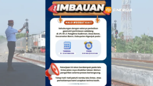 Catat! Perlintasan Kereta di Baron Nganjuk Diperbaiki 19–22 Oktober, Pengendara Wajib Antisipasi