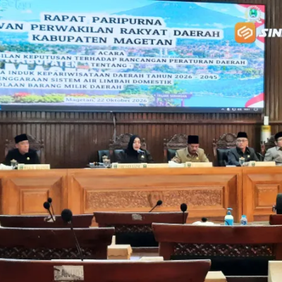 Hanya Dihadiri 19 dari 45 Anggota, DPRD Magetan Tunda Pengesahan Tiga Raperda